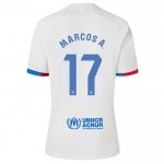 Günstige Fußballtrikots FC Barcelona Marcos A. 17 Auswärtstrikot 2023-24 Kurzarm